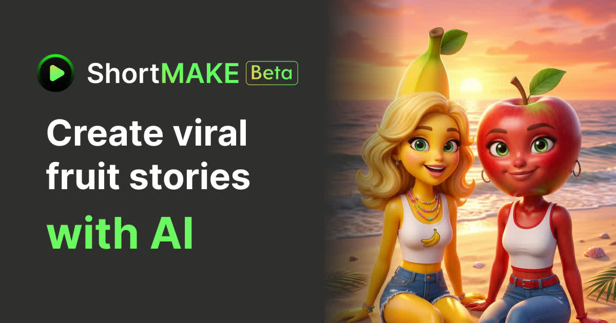AI Fruit Story Videos — Create Viral Content | ShortMake